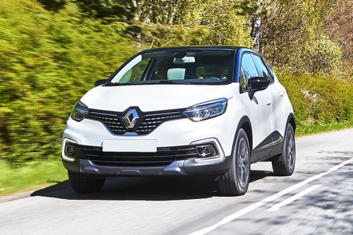 Captur Tilted Front View