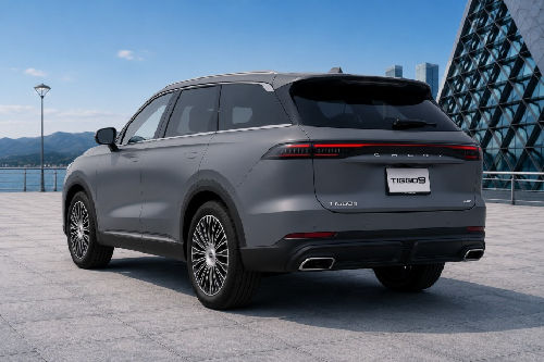 Tiggo 9 Rear angle view