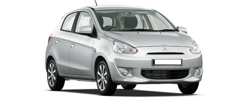 Mitsubishi Mirage Front Medium View