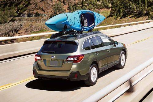 kayak on subaru outback