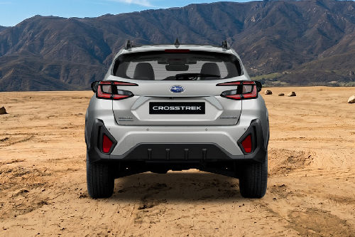 Full Rear View of Subaru Crosstrek