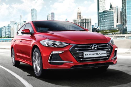Hyundai Elantra Sport Front Medium View