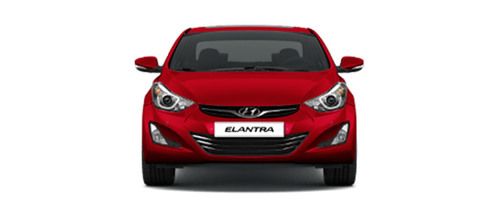 Full Front View of Elantra 2016
