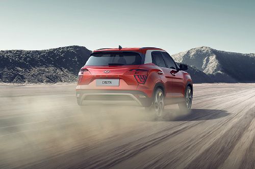 Rear Medium View of Hyundai Creta
