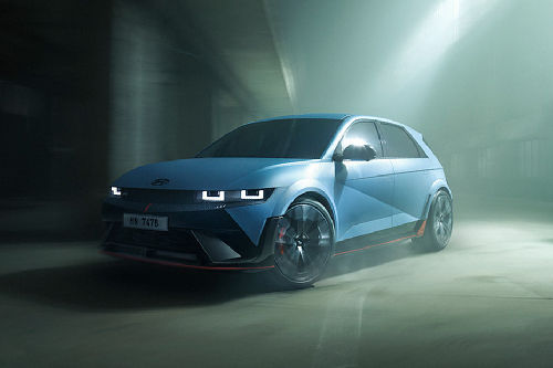Ioniq 5 N Front deep low Angle View