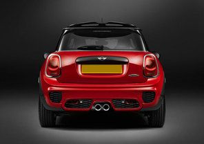 Full Rear View of MINI Hatch
