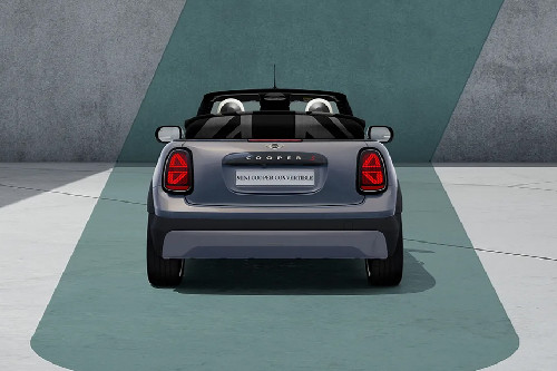 Full Rear View of MINI Convertible