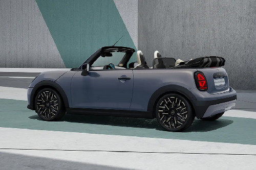 Rear Cross View of MINI Convertible