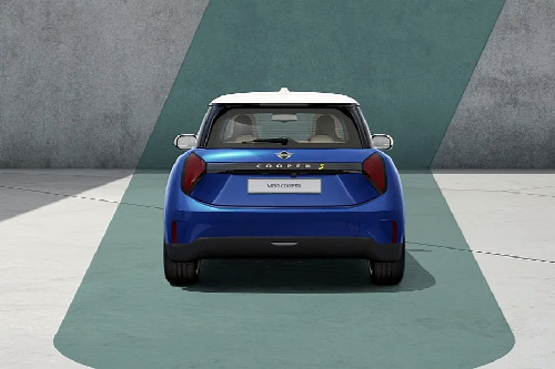 Full Rear View of MINI Electric