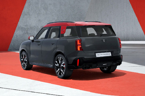 Rear Cross Side View of MINI John Cooper Works