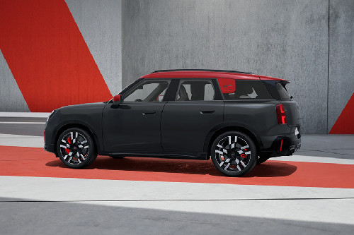 Rear Cross View of MINI John Cooper Works