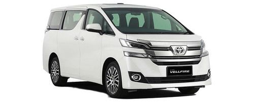 Toyota Vellfire (2016-2017) Front Medium View