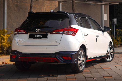 Yaris Rear angle view