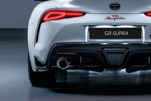 Exhaust Pipe of Toyota GR Supra