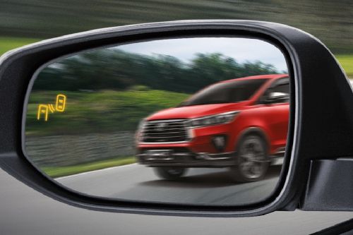 Toyota Innova Drivers Side Mirror Rear Angle