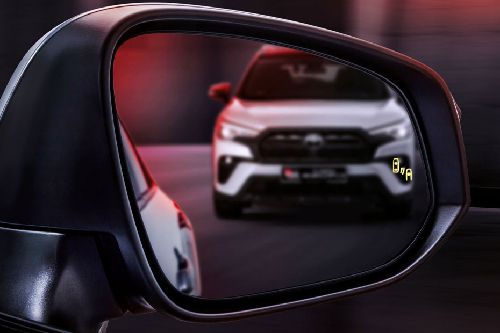 Toyota Corolla Cross Drivers Side Mirror Rear Angle