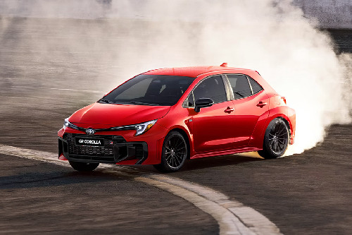 Toyota GR Corolla Front Side View