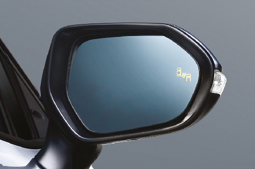 Toyota Corolla GR Sport Drivers Side Mirror Rear Angle