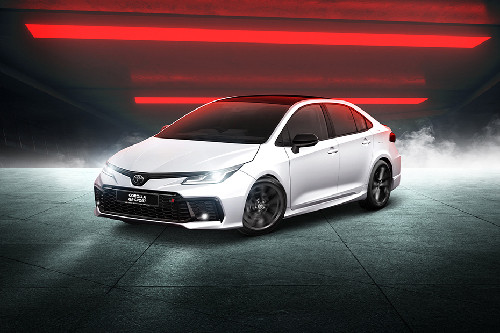 Corolla GR Sport Front angle low view
