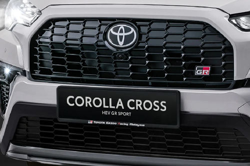 Corolla Cross Hybrid Grille View