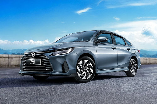 Toyota Vios Hybrid Electric Front Side View