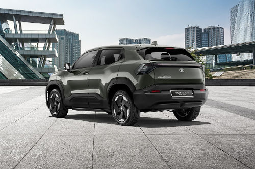 Rear Cross View of Toyota Urban Cruiser