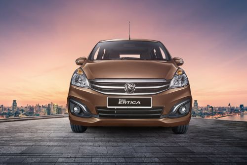 Full Front View of Ertiga