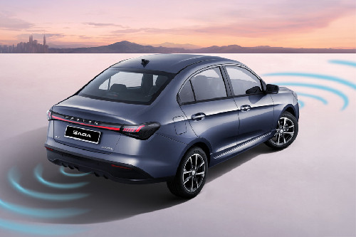 Saga Rear angle view