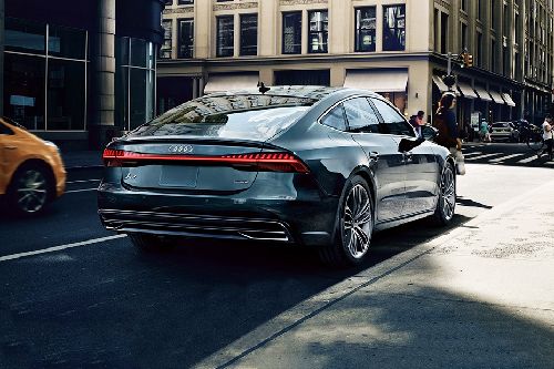 A7 Sportback Rear Low Angle View