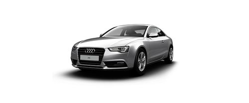 Audi A5 Coupe Front Side View