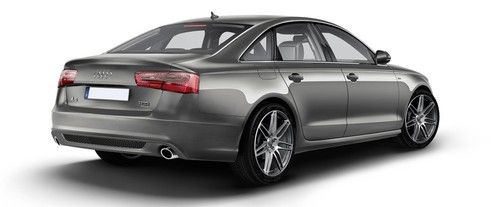 A6 Saloon Rear angle view