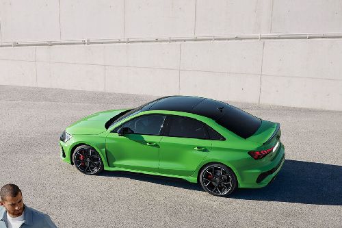 Rear Medium View of Audi RS 3 Sedan