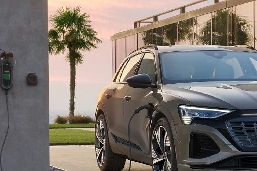 Audi Q8 E-Tron Drivers Side Mirror Front Angle