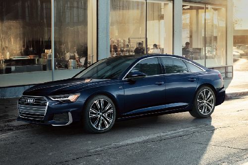 Audi A6 Front Side View