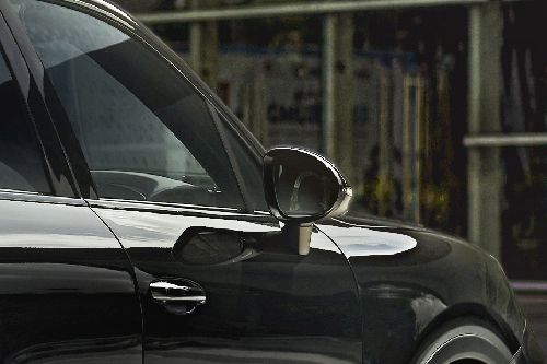 Porsche Cayenne Drivers Side Mirror Rear Angle