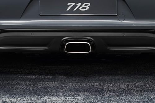 Exhaust Pipe of Porsche 718