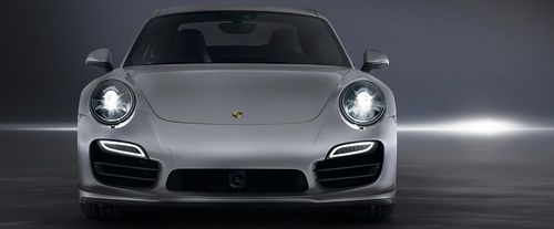Full Front View of 911 Turbo