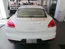 Full Rear View of Porsche Panamera Turbo S Executive