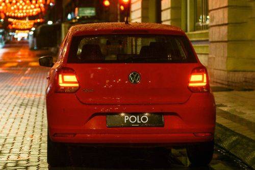 Full Rear View of Volkswagen Polo