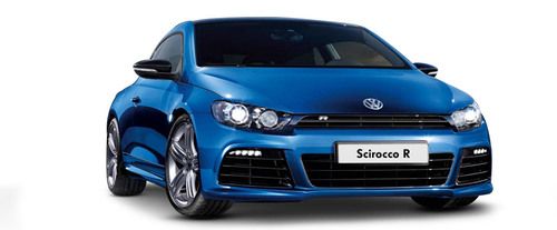 Volkswagen Scirocco R Front Medium View