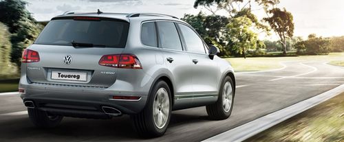 Touareg Rear angle view