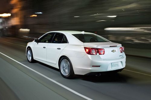Rear Cross Side View of Chevrolet Malibu