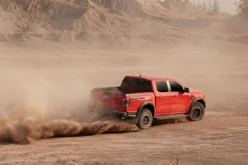 Rear Medium View of Ford Ranger Raptor