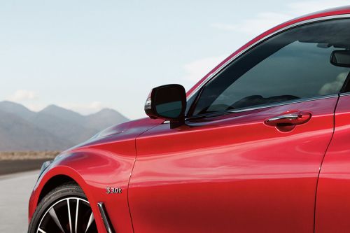 Infiniti Q60 Drivers Side Mirror Rear Angle