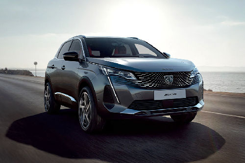 3008 Front angle low view