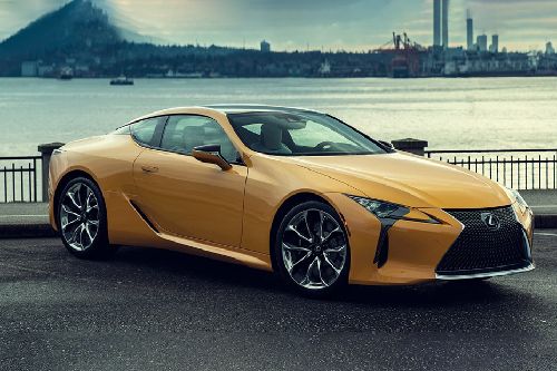 Lexus LC Front Cross Side View