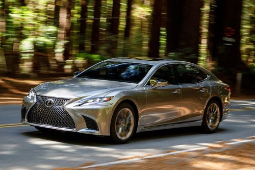 Lexus LS Front Angle High View