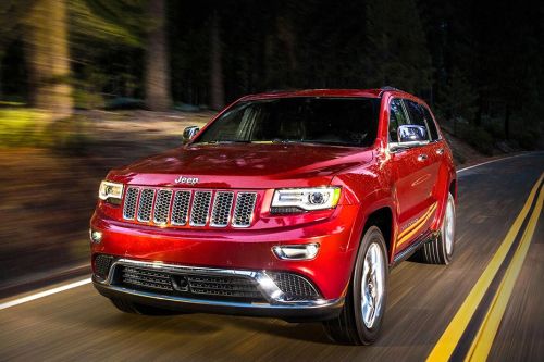 Grand Cherokee Tilted Front View