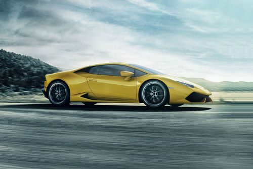 Lamborghini Huracan Spyder Drivers Sideview