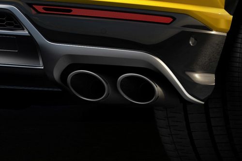 Exhaust Pipe of Lamborghini Urus